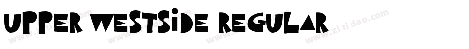 Upper-WestSide Regular字体转换